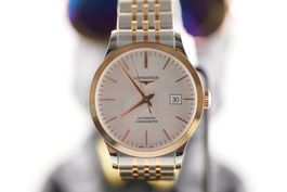 Longines Record Gold&Stahl Herrenuhr