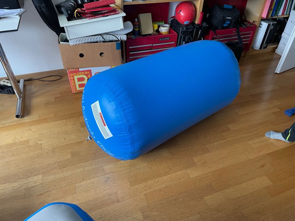 Airroll Airtrack mit Fusspumpe 120x75cm NEU! (Neu und originalverpackt ...