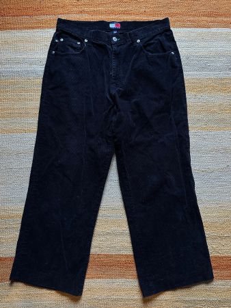 Tommy Hilfiger Jeans Corduroy Black Pant