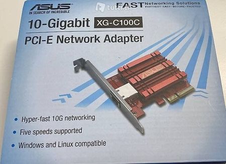 ASUS 10 Gigabit PCI-E Network Adapter XG-C100C