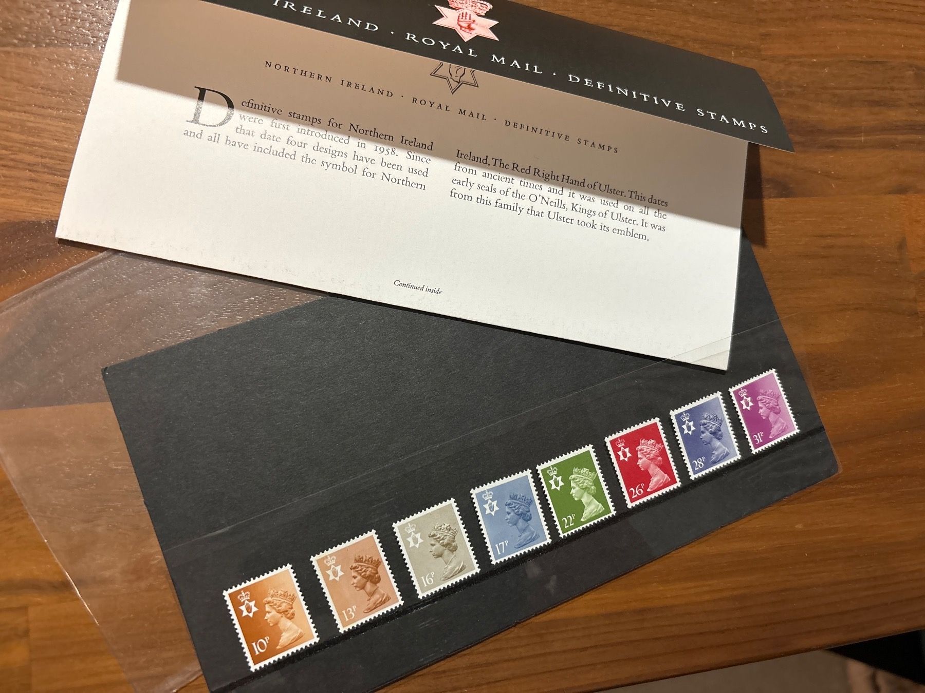 Tutti i francobolli: Briefmarken Sammlung Nordirland – Nuovo e nell'imballaggio originale da Zürich venduto da engebrunau