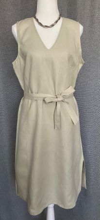 CK Calvin Klein Jeans Leinenkleid Grösse 8 (M)