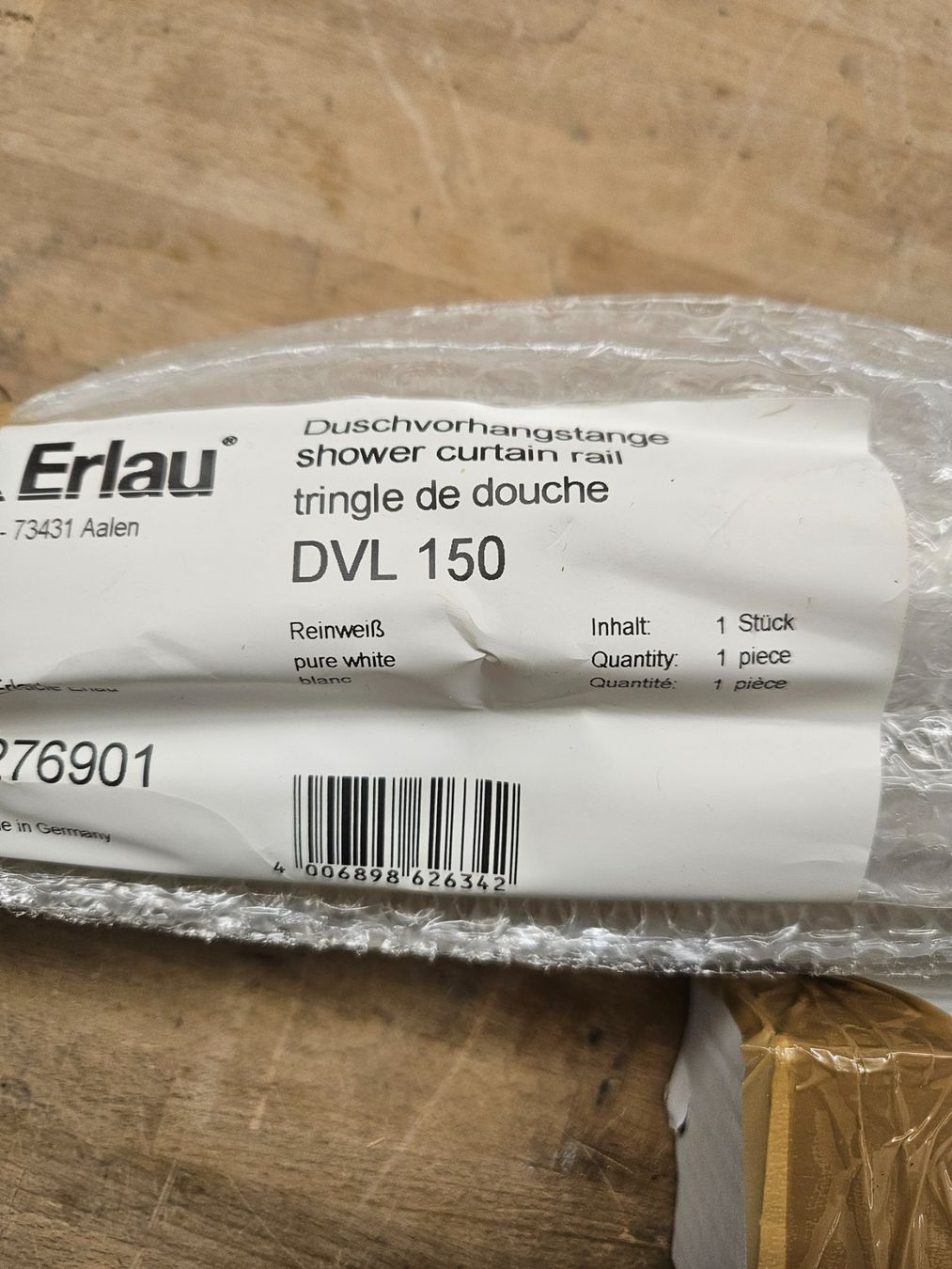 Docce: Erlau Eck- Duschvorhangstange – Nuovo (secondo la descrizione) da Rüti ZH venduto da looren94 1