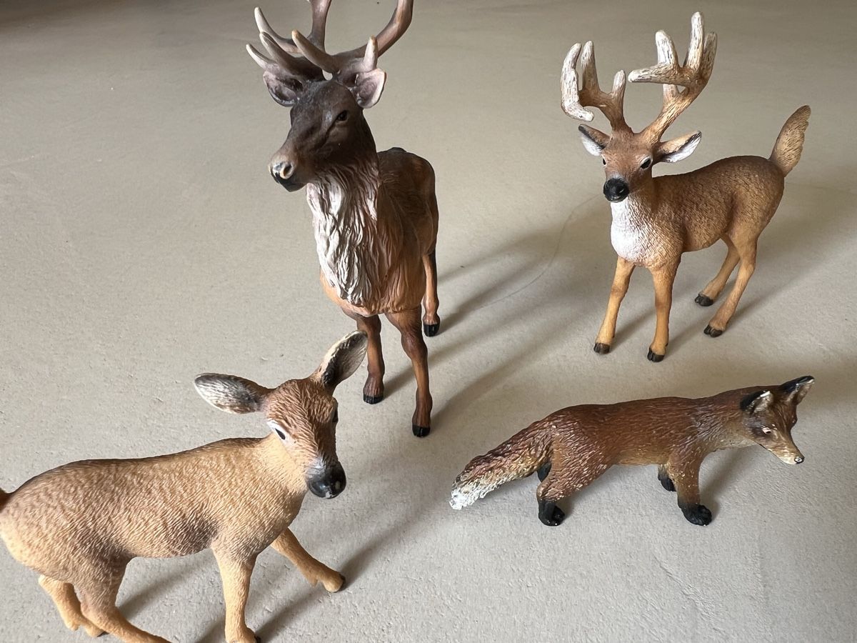 Schleich Giocattoli: Schleich cerfs, renards – Usato da La Tour-de-Peilz venduto da zazen33 1