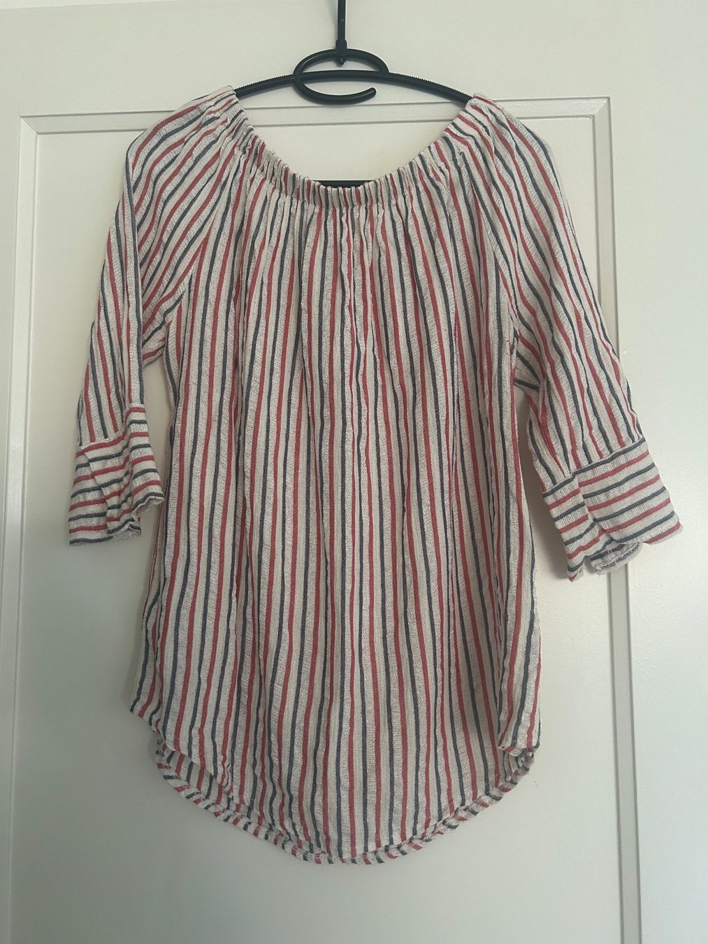 Blusen: Sommerlich gestreifte Bluse/ Shirt Gr. 38 – Gebraucht aus Zürich von maggi96