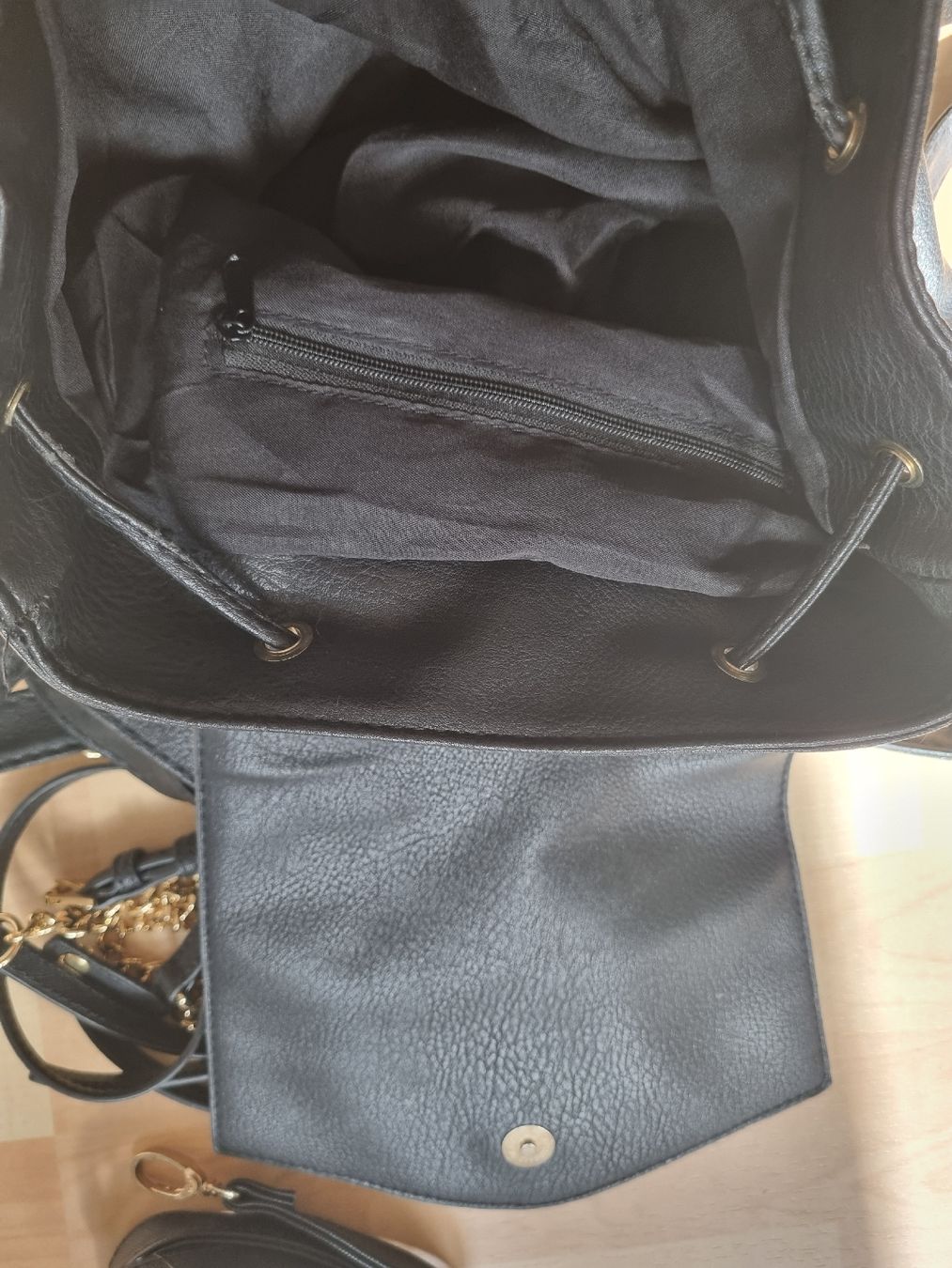 Sacs à dos: Schwarzer Handtaschenrucksack – Neuf (Voir description) à Gunzgen par Celine22 2