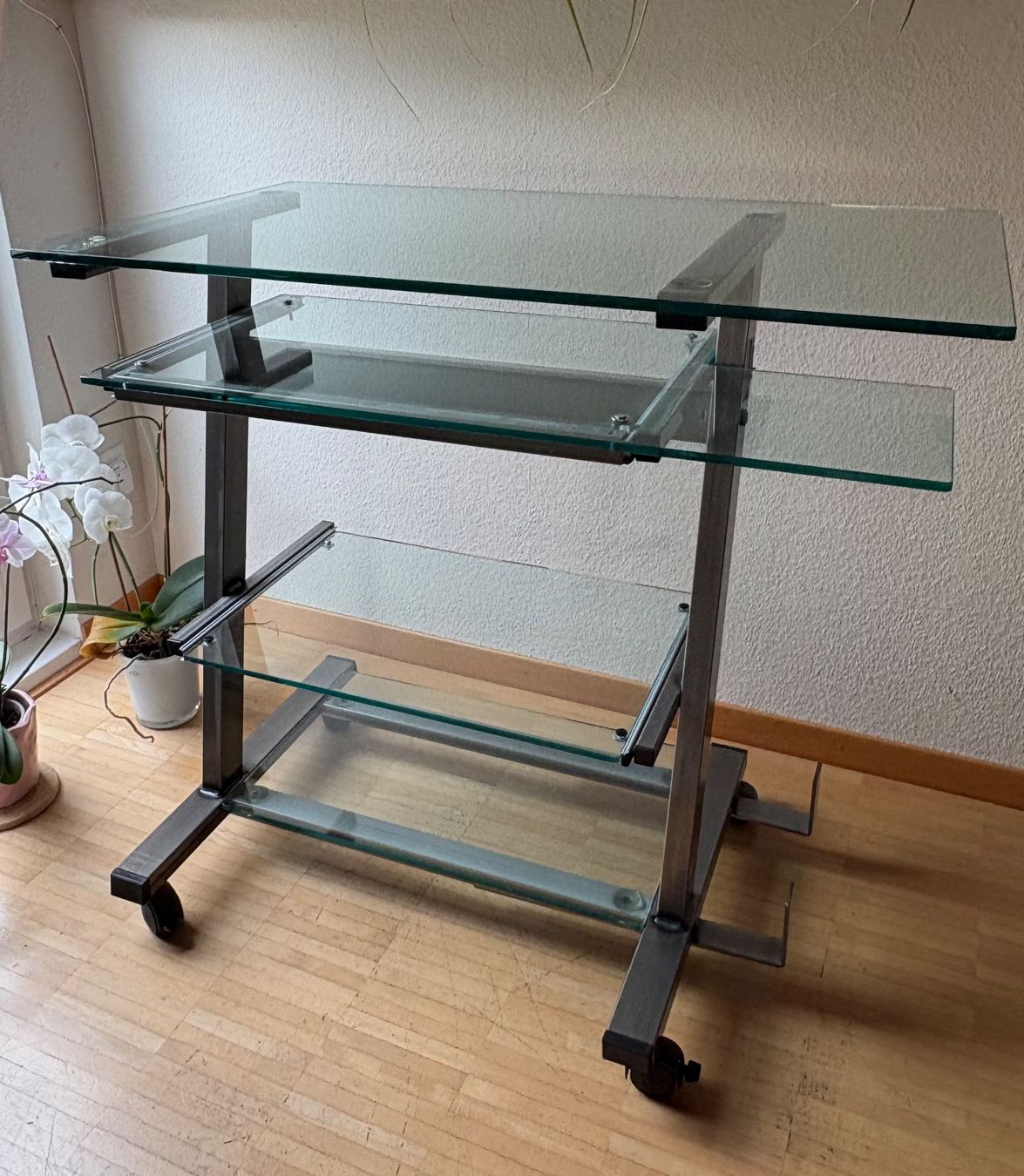 Interio Bureaux: Computertisch (Glas/Metall) – D'occasion à Affoltern am Albis par MASVA 1