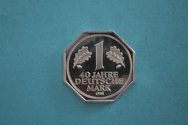 Jubiläums-Silbermark BRD 1988