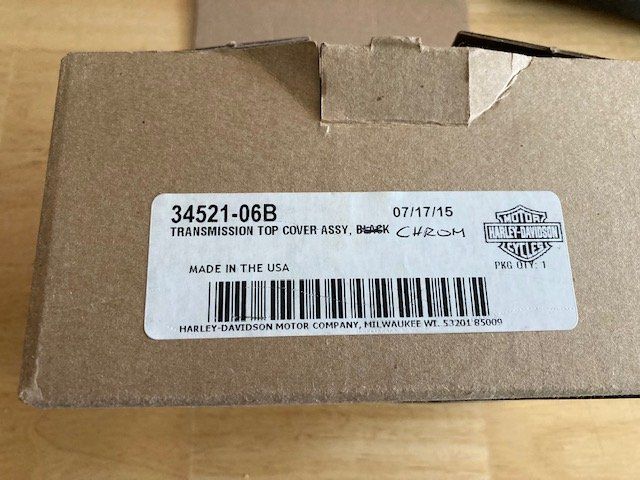 Harley-Davidson Motoren: Harley Transmission Top Cover Chrom – Gebraucht aus Affoltern am Albis von premiumparts 2