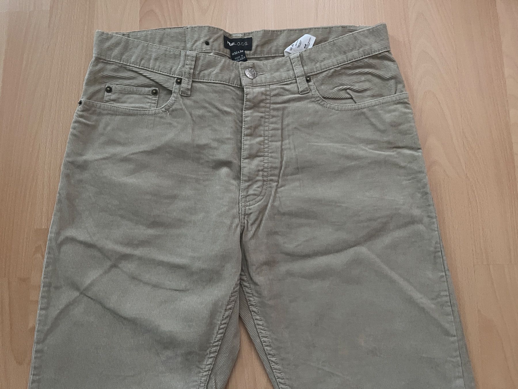 H&M Pantaloni: H+M Hosen 32/32 Beige - NEU – Nuovo (secondo la descrizione) da Unterägeri venduto da Sportster0 3