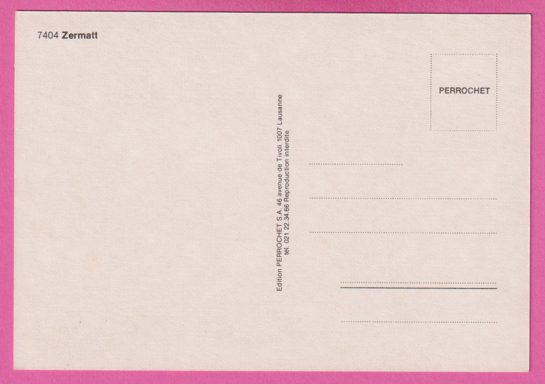 Cartoline postali: Zermatt Matterhorn – Usato da Einsiedeln venduto da dillie 1