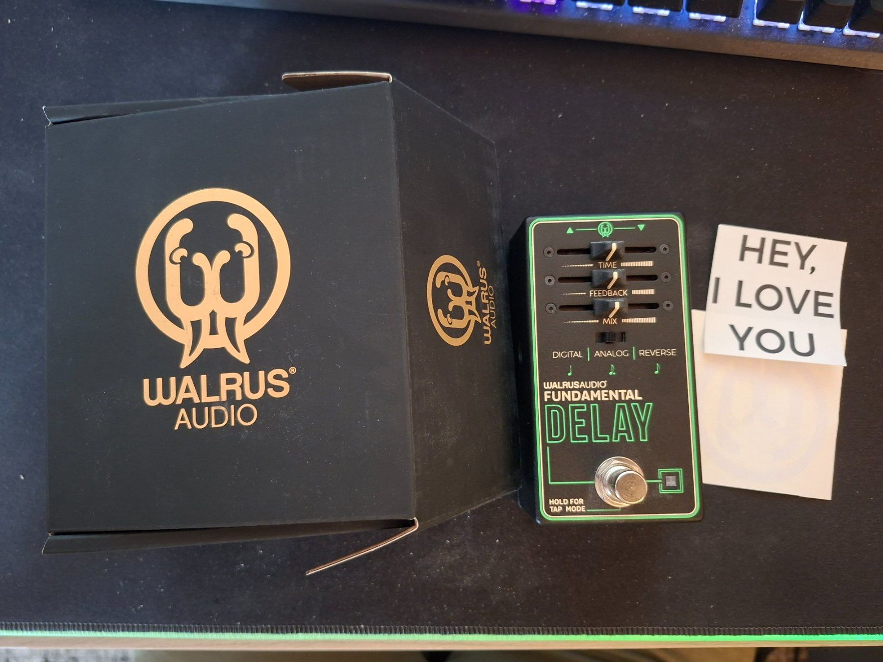 Strumenti musicali: Walrus Audio Fundamental DELAY Effektpedal – Nuovo (secondo la descrizione) da Hinwil venduto da oli_s57g