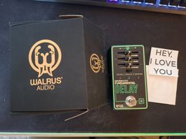 Walrus Audio Fundamental DELAY Effektpedal