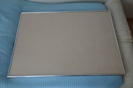 grosser Wechsel Bilderrahmen silber 95 x 65 cm