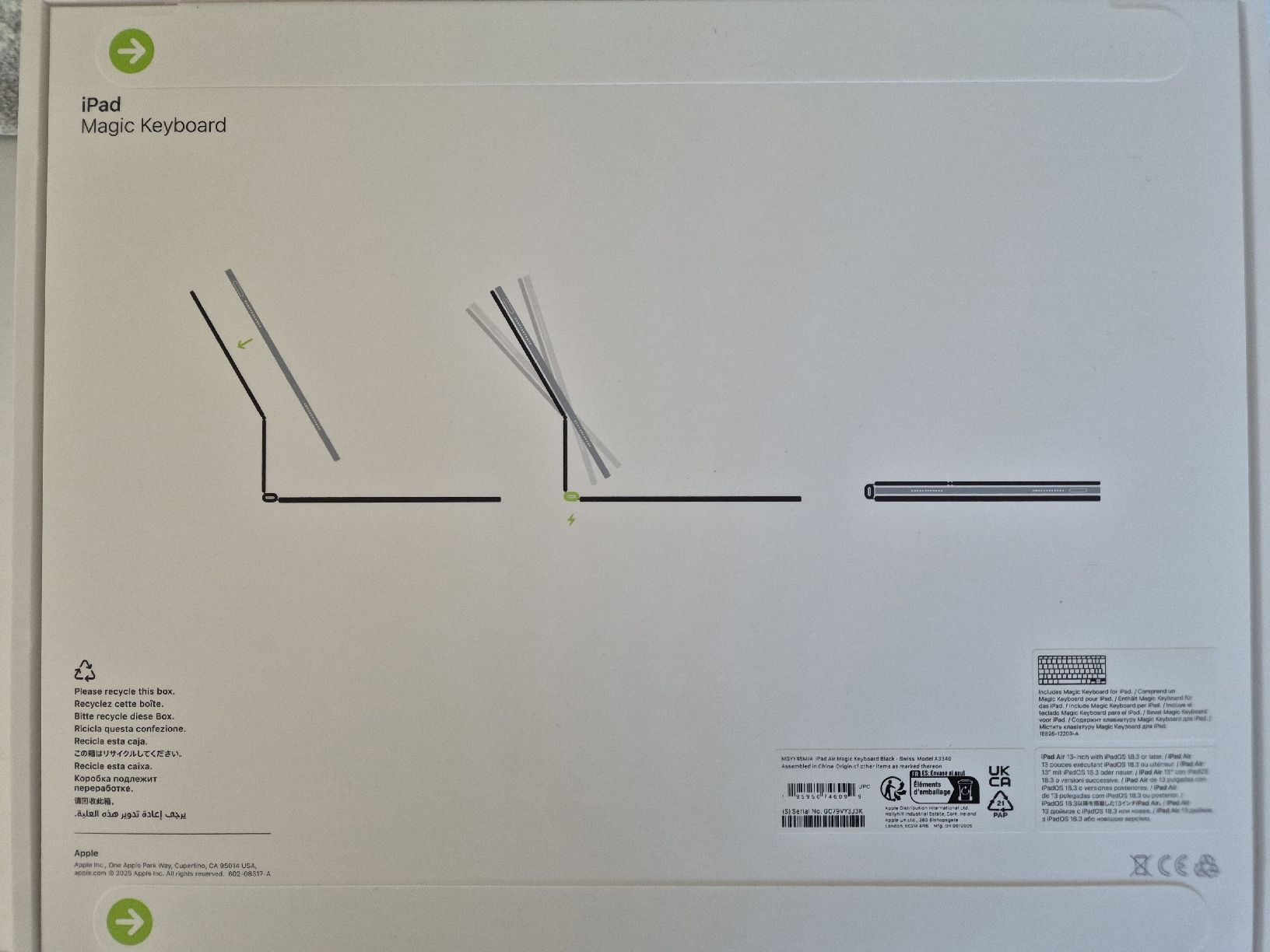 Apple Tastiere: Apple Magic Keyboard – Nuovo e nell'imballaggio originale da Lachen SZ venduto da fernwaerme 1