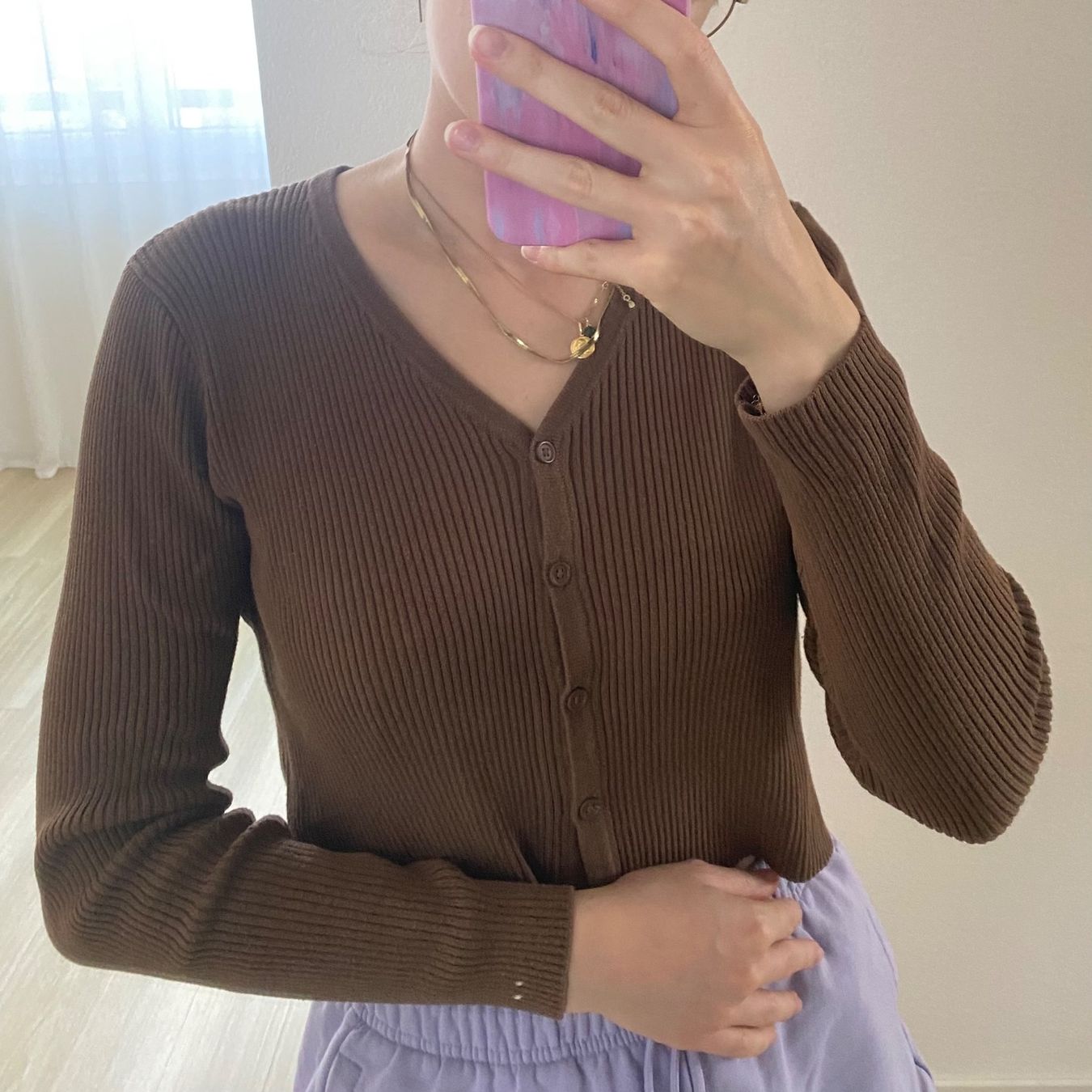 Brandy Melville Maglioni & Felpe: brauner Pullover – Nuovo (secondo la descrizione) da St. Gallen venduto da fab_9cvd