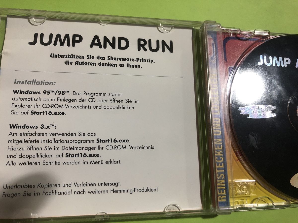 Giochi: Jump and Run CD-ROM Sammlung guter Zustand – Usato da Flaach venduto da rubo7 2