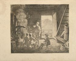 Rigi Staffel  Neujahrsblatt 1817