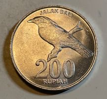 Indonesien 200 Rupiah Münze Jahr 2003, Prägefrisch! - MS-66!