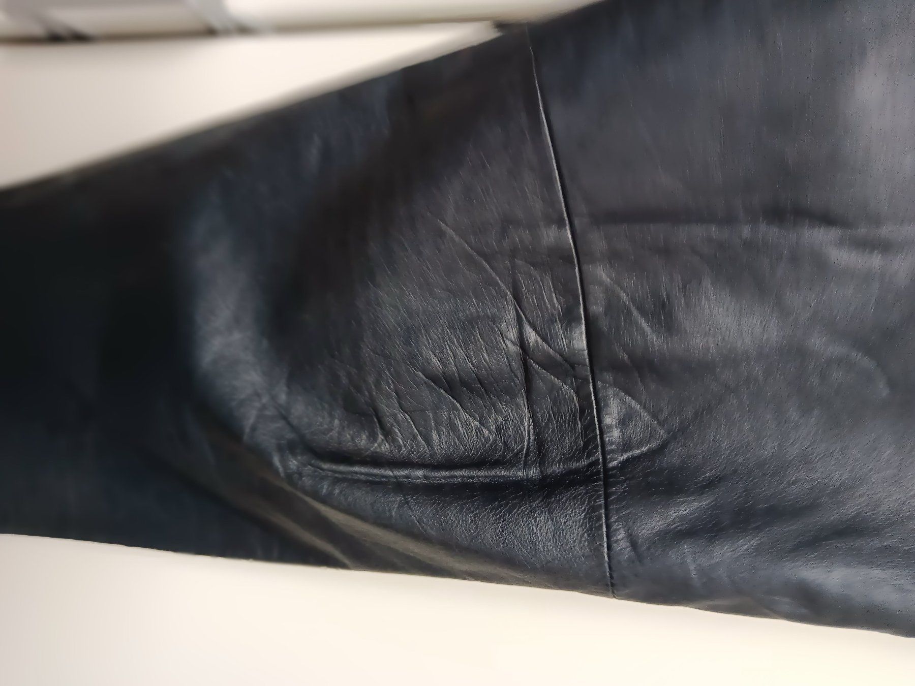 Pantaloni: Lederhose, dunkelblau, edel, gefüttert – Usato da Büsingen venduto da Flohminator 4