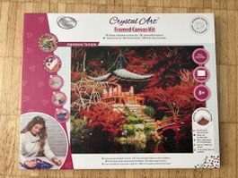 Diamond Painting Leinwandbild Japanischer Tempel