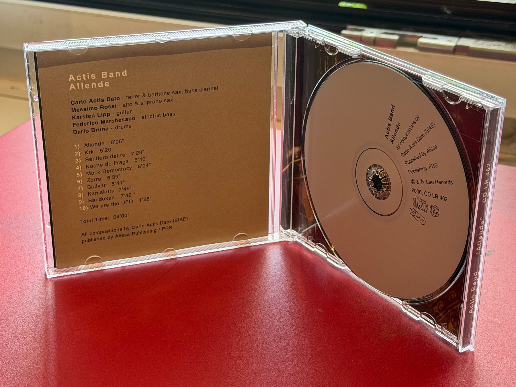 CDs: Actis Band - Allende - HF41AS – Gebraucht aus Küsnacht ZH von JazzRecords 2