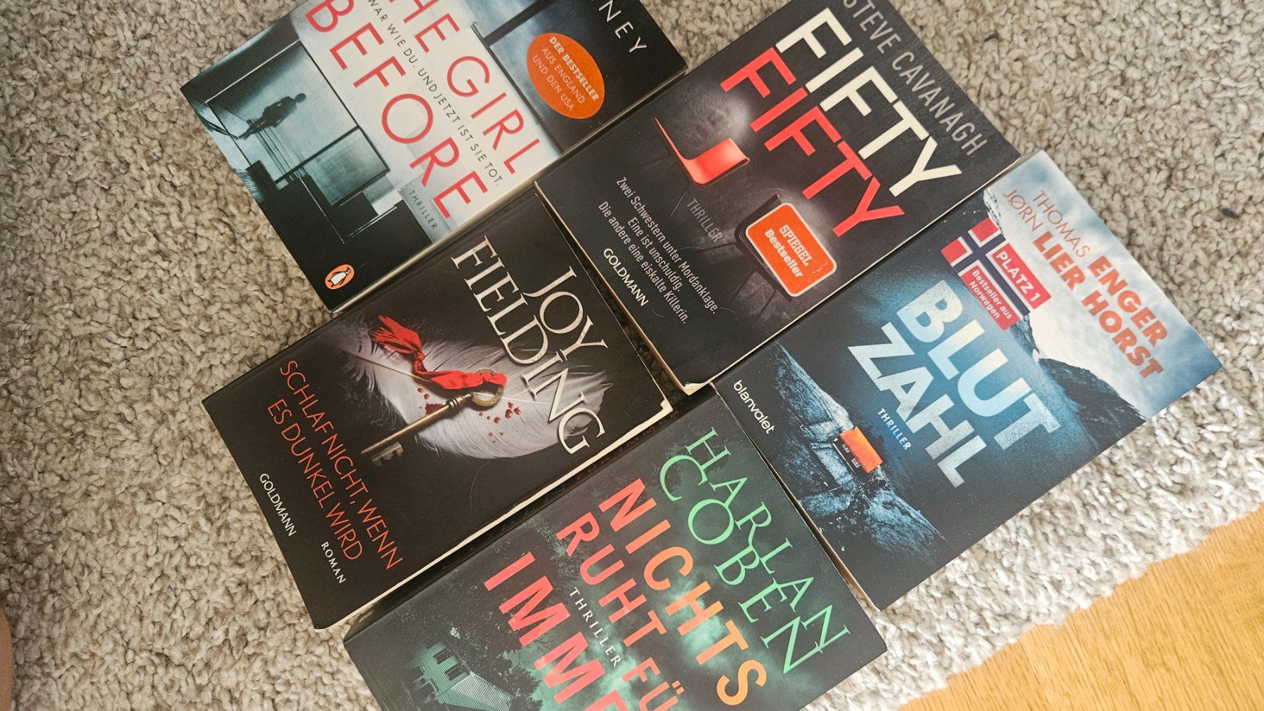 Libri: 5x Thriller / Krimi – Usato da Zürich venduto da linda33303