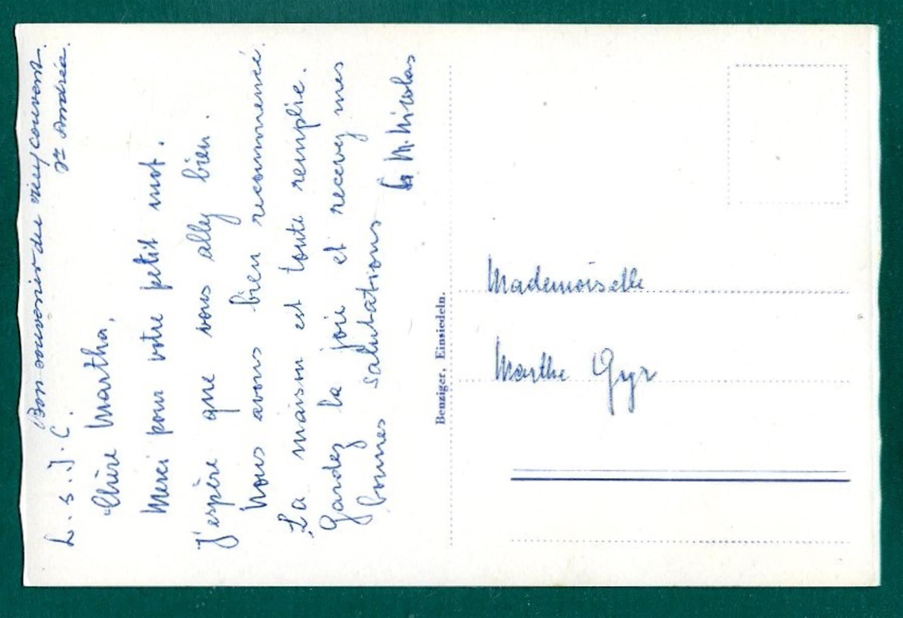 Cartoline postali: Einsiedeln, Inneres der Wallfahrtskirche, ungelaufen – Usato da Sargans venduto da Hausi1951 1