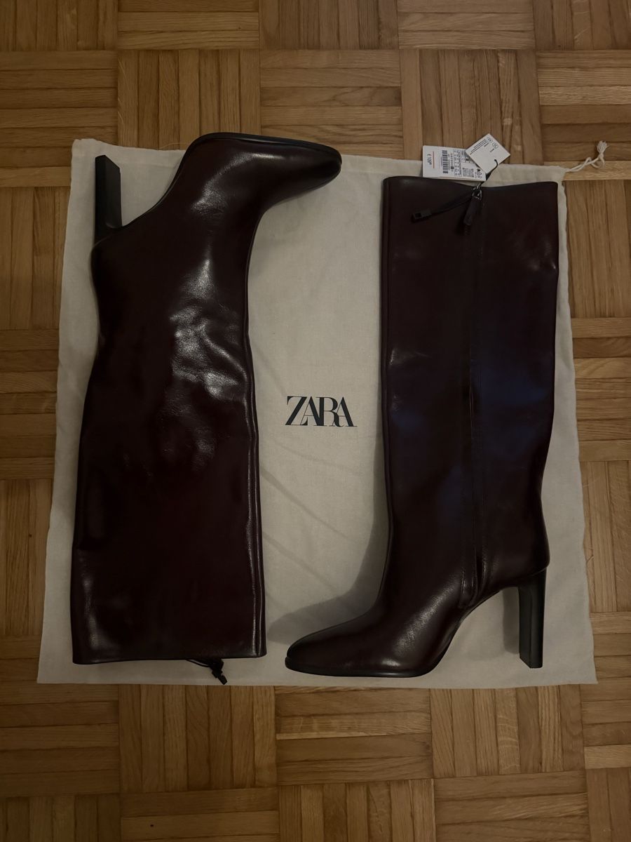 Zara Damenschuhe: ZARA Leder Stiefel Gr. 41  – Neu und originalverpackt aus Wetzikon ZH von tuna83 1