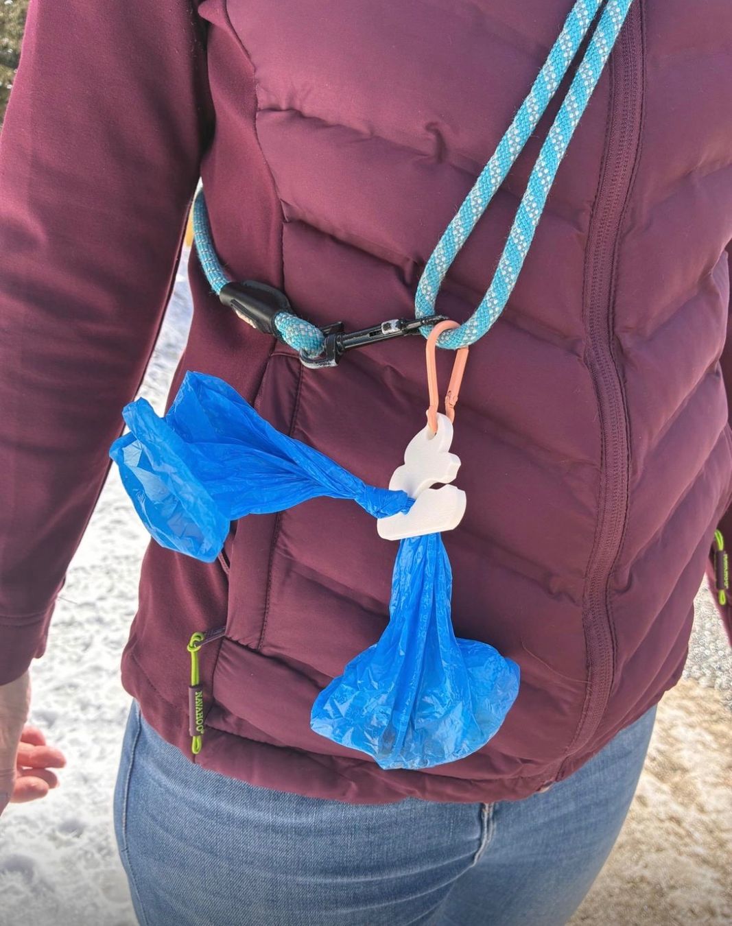 Borse: Poo Bag Holder - Hundekotbeutel Halter – Nuovo (secondo la descrizione) da St. Niklaus VS venduto da loumonrohandmade 1