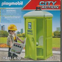PLAYMOBIL  CITY ACTION 71435 TOILETTE MOBILE  new