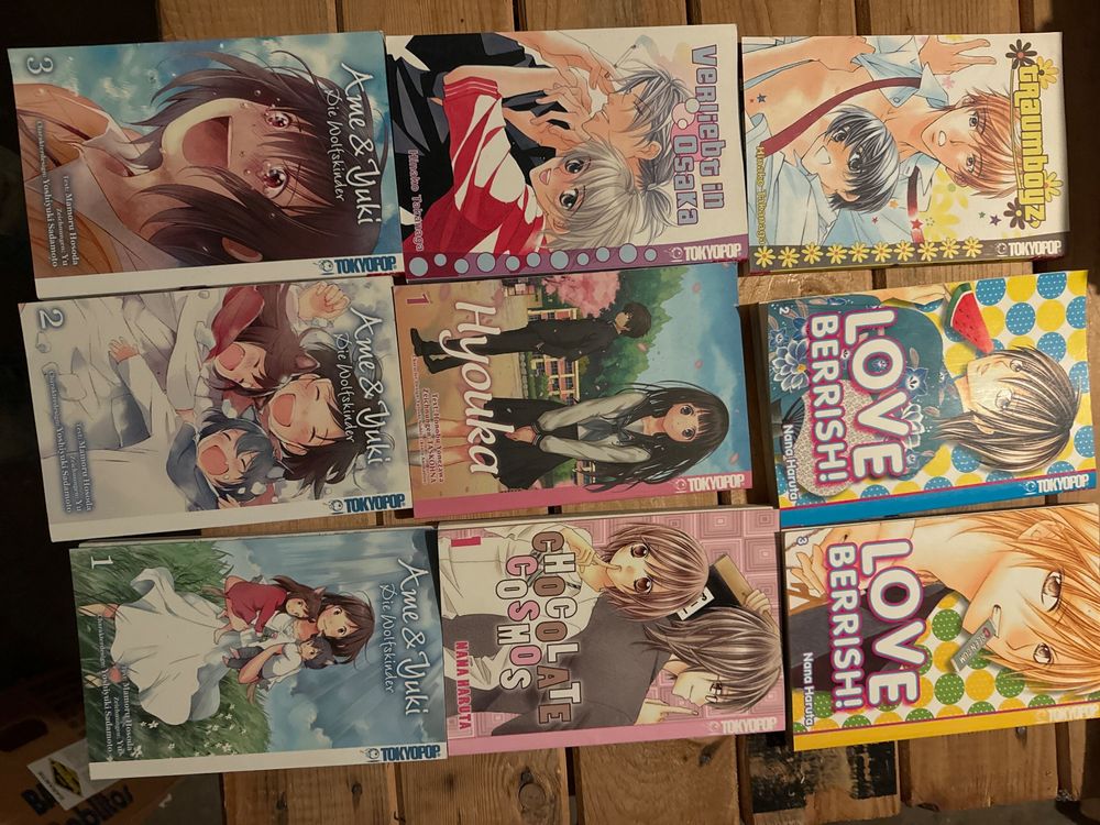 Fumetti: 9 Manga Bände Liebesgeschichte Romance Shojo Mangas – Usato da Wittenbach venduto da dan_9tkk