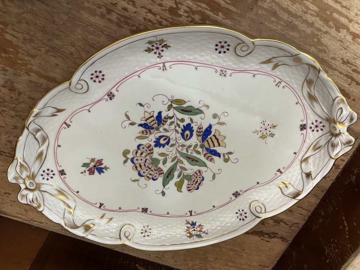 Herend Set di piatti: Original Herend Hungary Miniatur-Teeservice handpainted – Usato da Gutenswil venduto da Dany2305 2