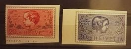 729) Ausschnite aus Sonderblock 1937 postfrisch