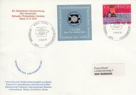 1974 Internat. Briefmarkenausstellung BS