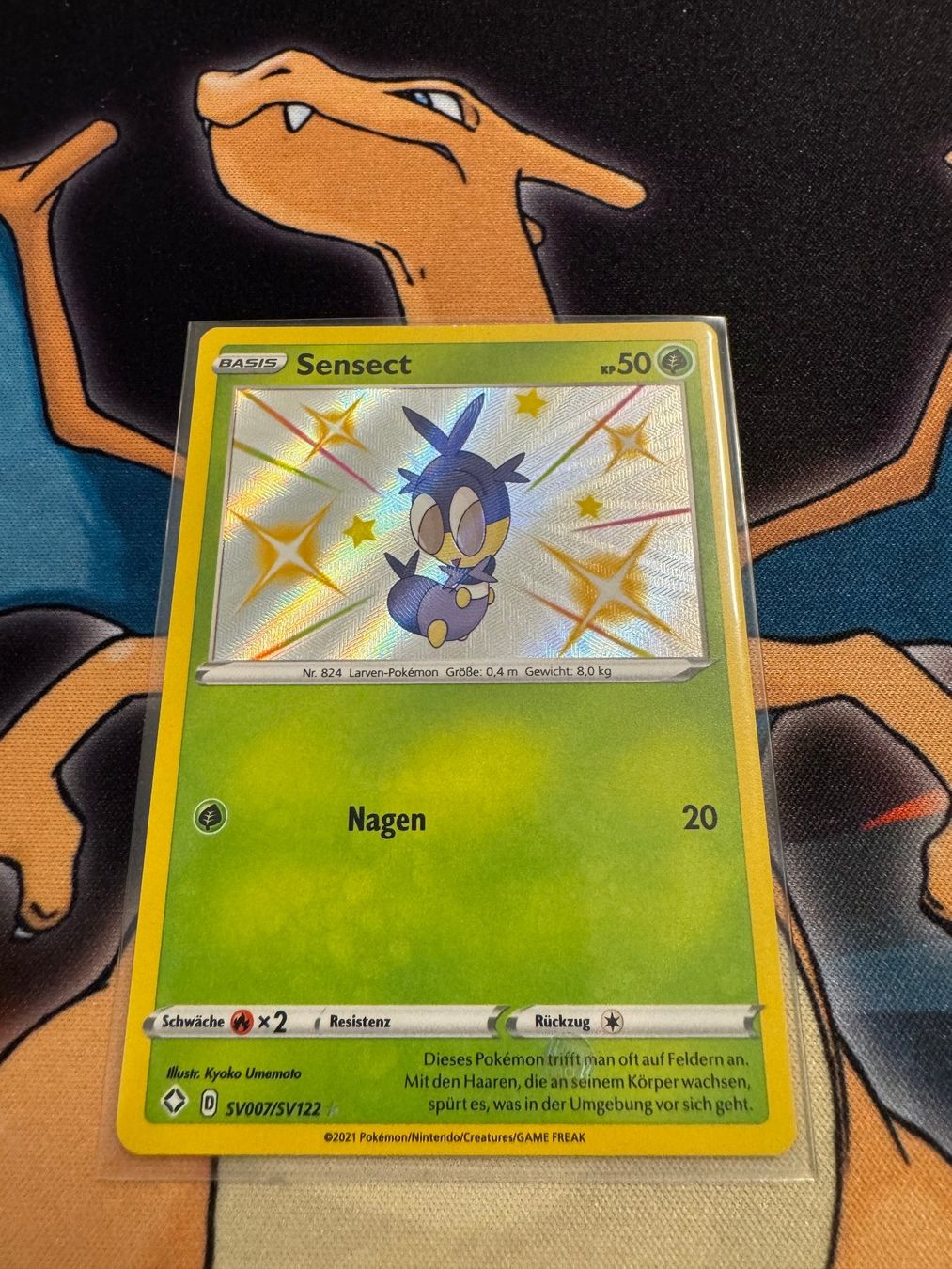 Pokémon Carte collezionabili: Sensect (SHF SV7) - Glänzendes Schicksal – Nuovo (secondo la descrizione) da Bülach venduto da Pfrenzel