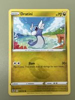 Dratini Pokémon Karte 129/195 Top Zustand! Selten! 49