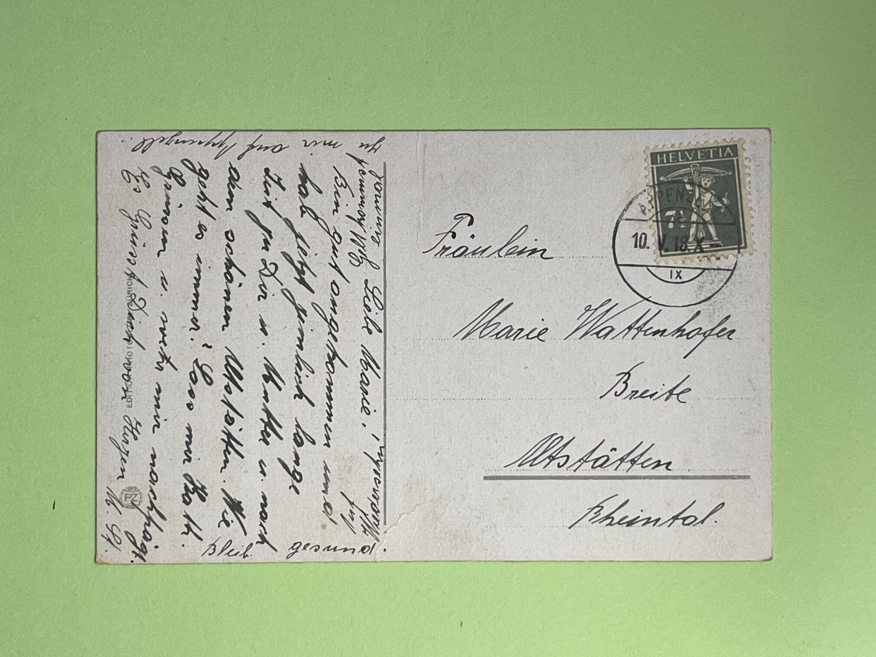 Cartoline postali: Appenzeller-Trachten – Usato da Steg VS venduto da _vinci_ 1