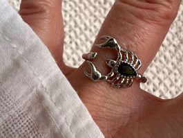 Bague scorpion