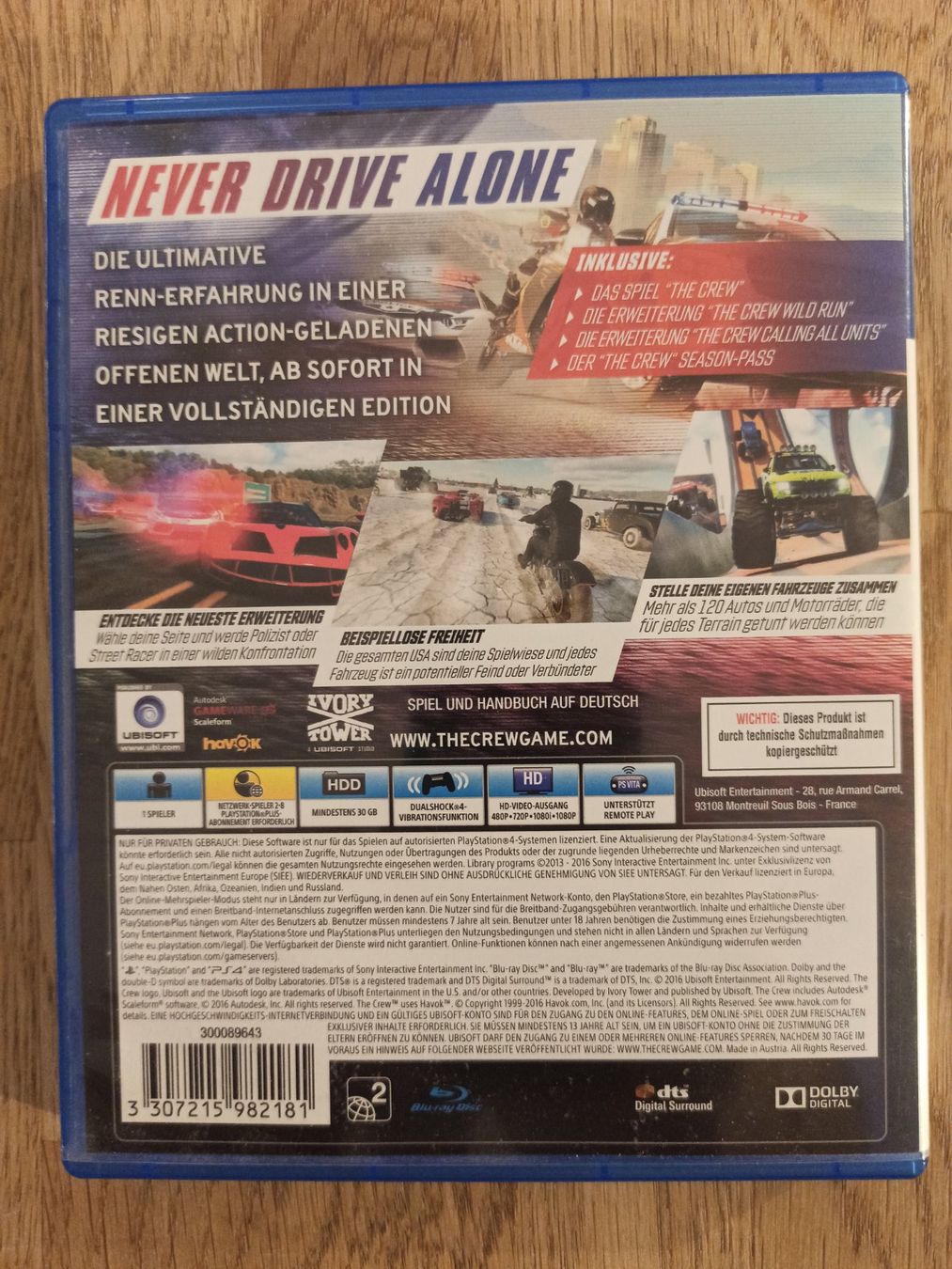 Giochi: The Crew Ultimate Edition PS4 / PS5 – Usato da Oberweningen venduto da mar_87mx 1