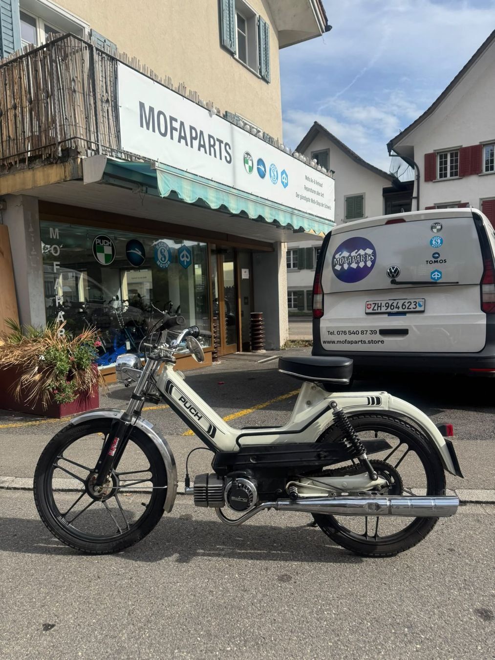 Puch Ciclomotori: Puch Maxi S mit Ausweis – Usato da Schmerikon venduto da Mofaparts