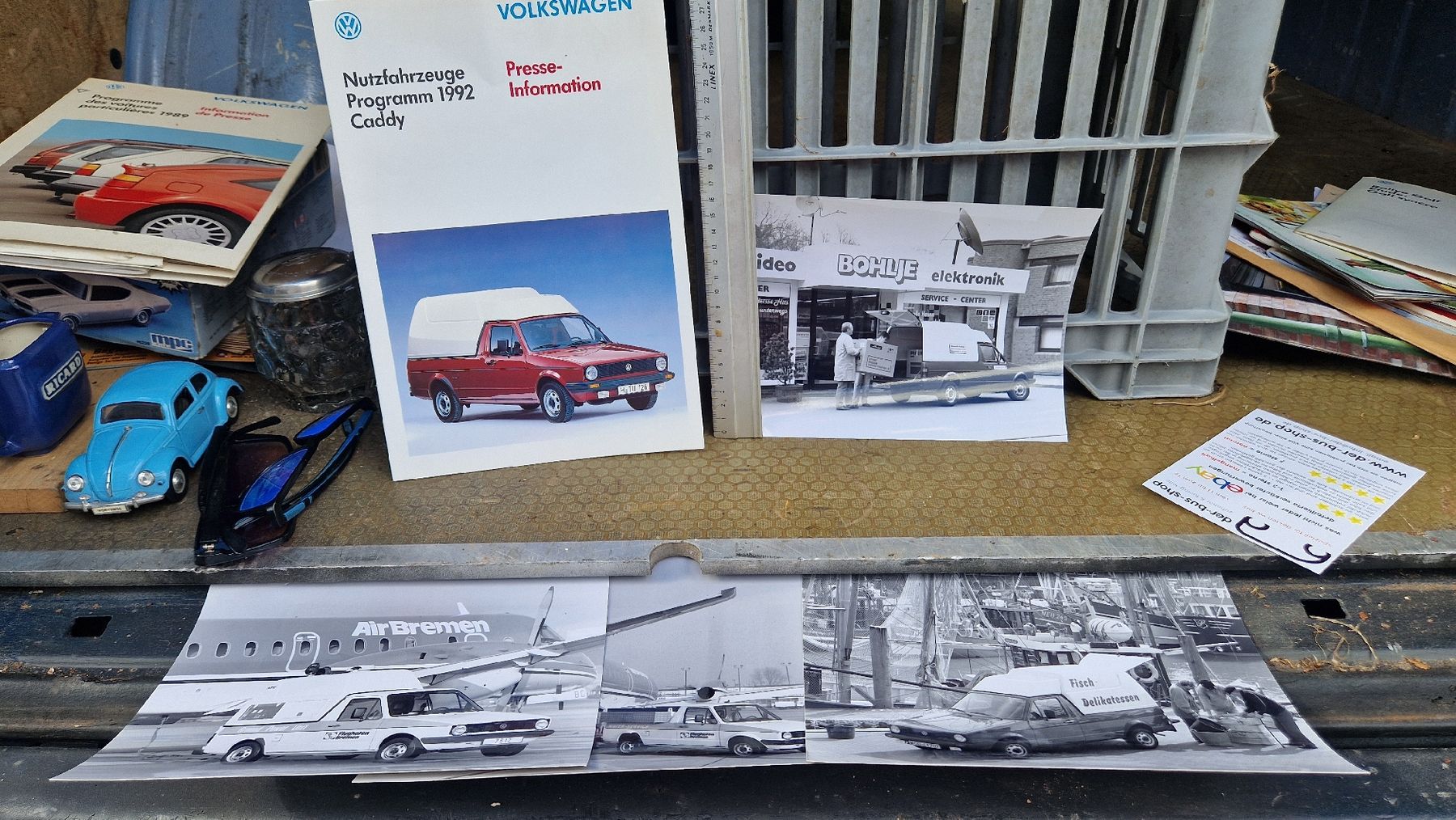 VW Dokumente: VW Caddy 1992 Presse Information. – Neu (gemäss Beschreibung) aus Wetzikon ZH von Oldieslover 2