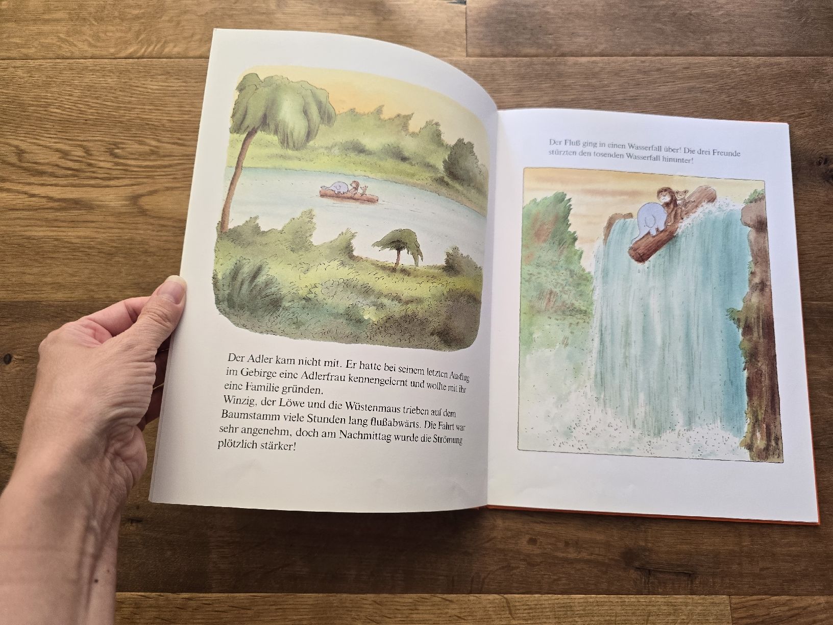 Livres: Kinderbuch Winzig sucht die Elefanten Erwin Moser  – D'occasion à Wittenbach par Tigerlili 2