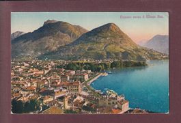 LUGANO verso il Monte Brè - 1925