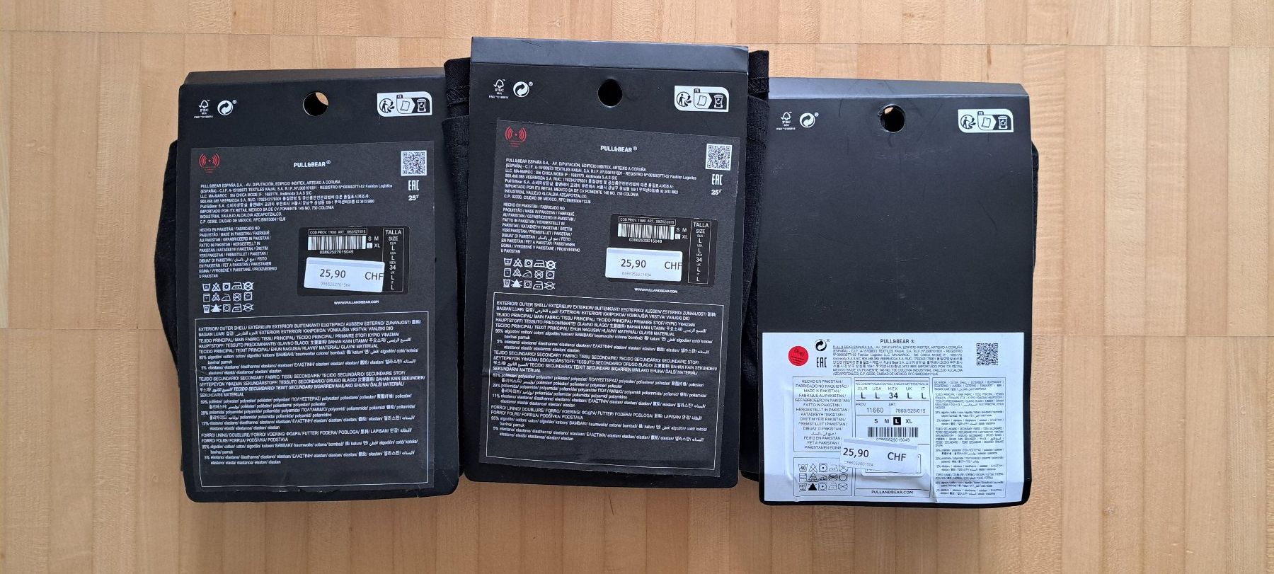 Unterwäsche: Unterhosen / Boxer Shorts Pull & Bear Gr. L neu – Gebraucht aus Küssnacht am Rigi von AutoVilla 1