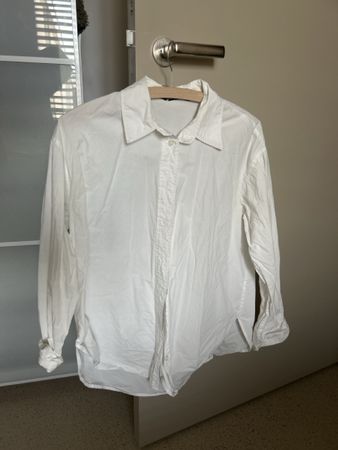 Damen Bluse ZARA Weiss Grösse M