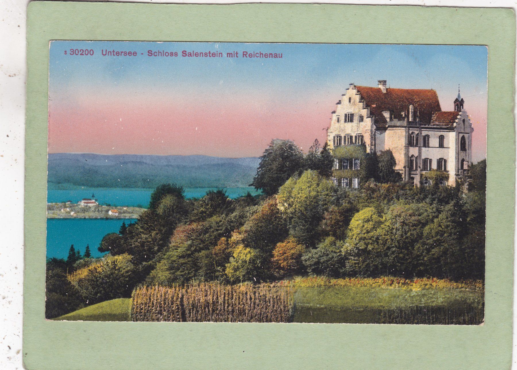Cartes postales: Untersee Schloss Salenstein mit Reichenau – D'occasion à Herisau par Lisegrat2008