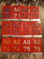 Fahrrad Nr 1960 - 1970 Jahre AARGAU