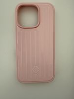 Neuwertige RIMOWA Handyhülle für iPhone 16 Pro Pink