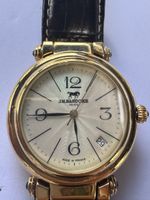 Montre dame J.M. Baroche Paris - Quartz - Plaqué or